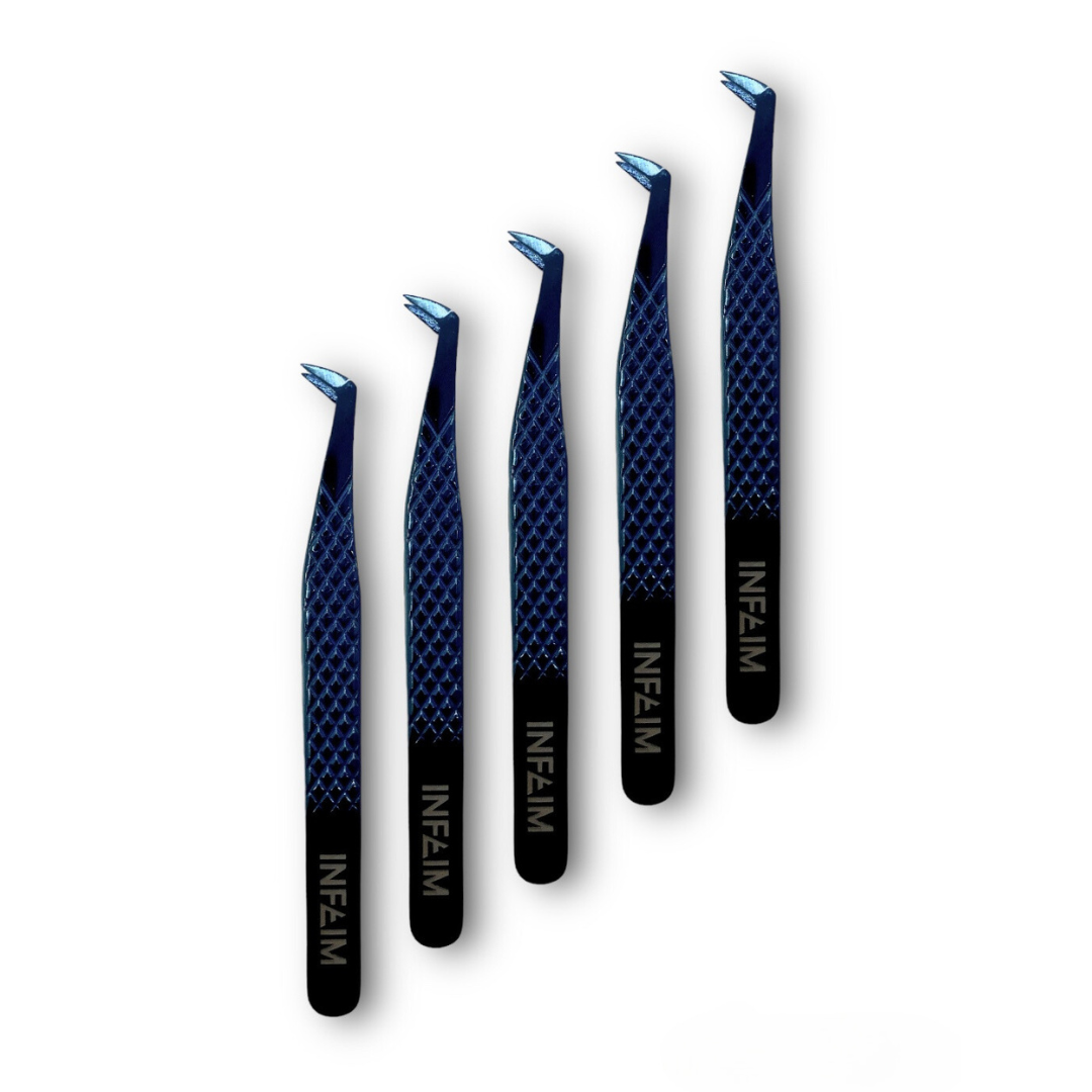 Pince volume 90° (coloris bleu électrique)