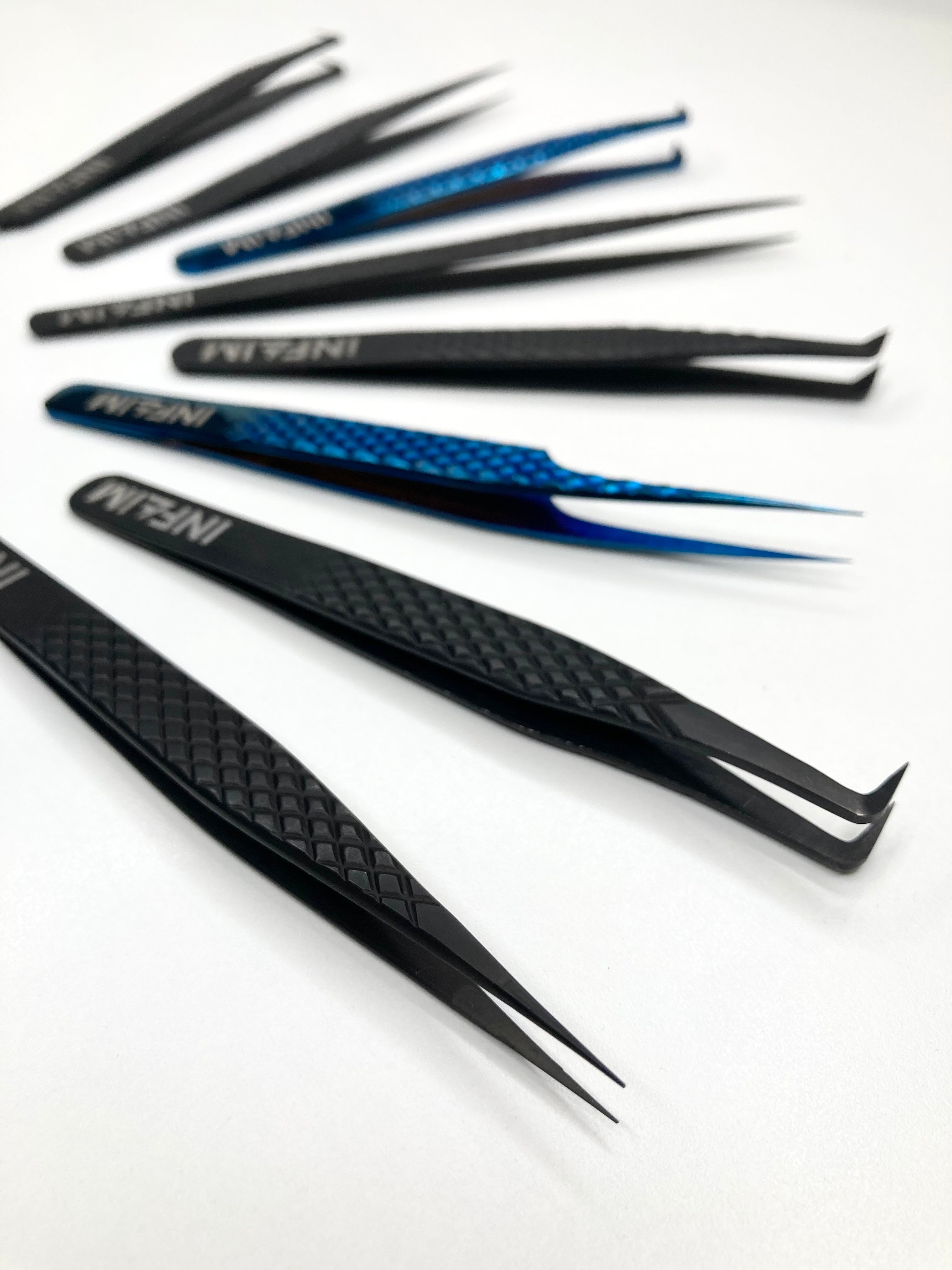 Pince volume 90° (coloris bleu électrique)