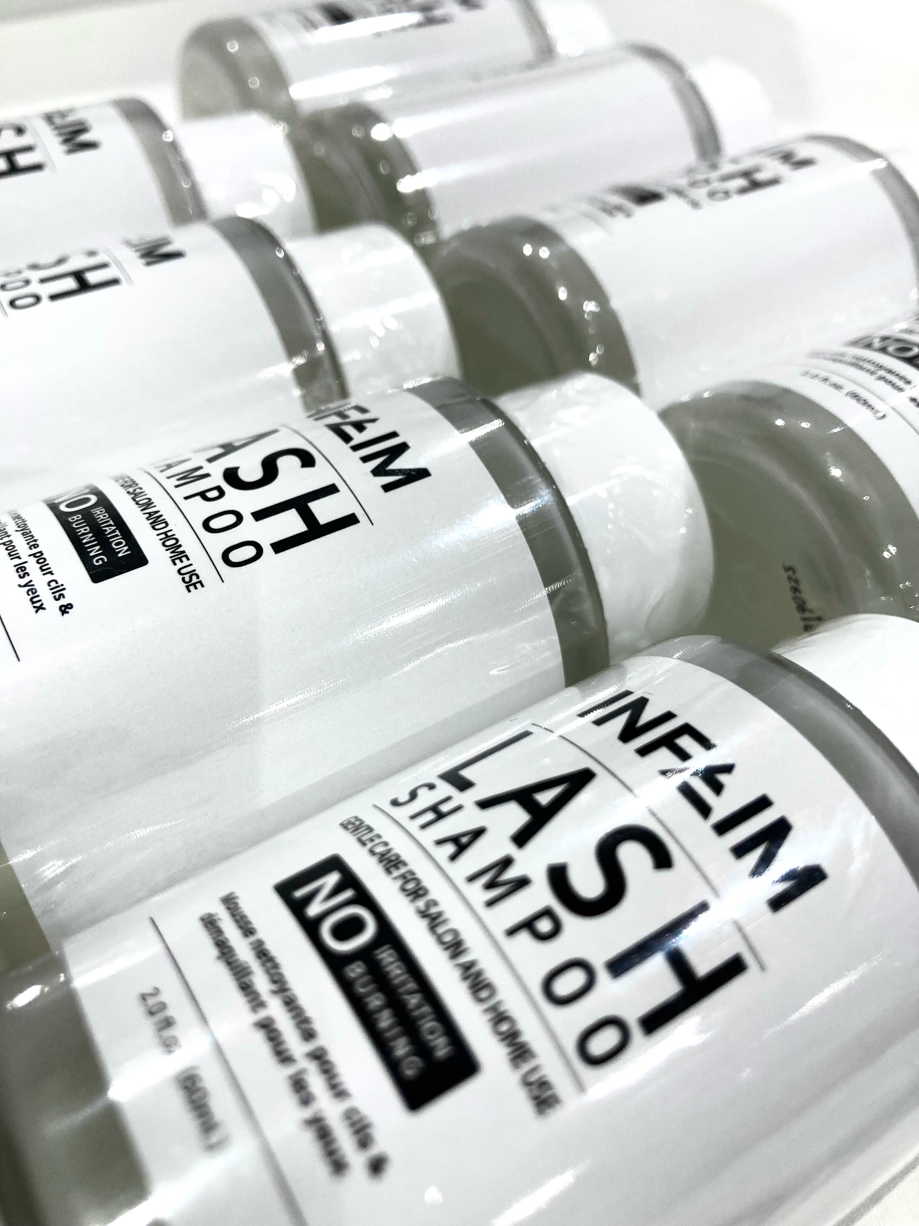 Lot de Lash Shampoo 60 ML Anti-allergène